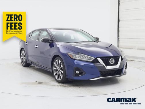 Blue 2022 Nissan Maxima Platinum