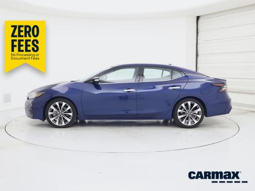 Blue 2022 Nissan Maxima Platinum