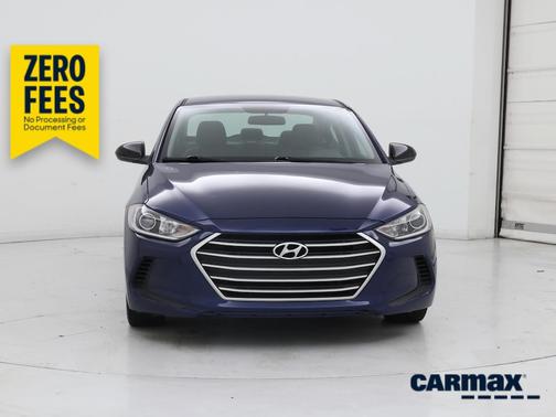 Blue 2017 Hyundai ELANTRA SE