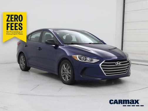 Blue 2017 Hyundai ELANTRA SE