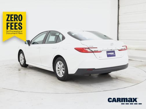 White 2025 Toyota Camry LE