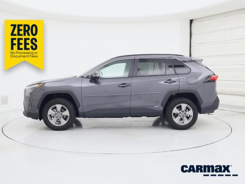 Gray 2024 Toyota RAV4 Hybrid LE