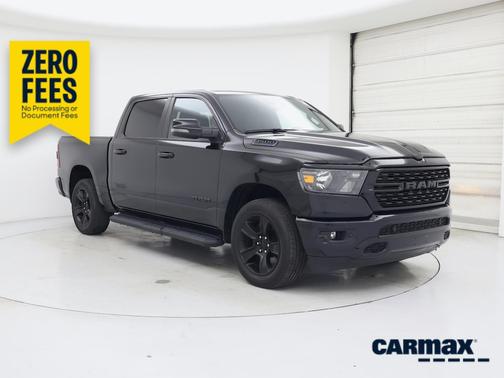 Black 2024 RAM 1500 Bighorn