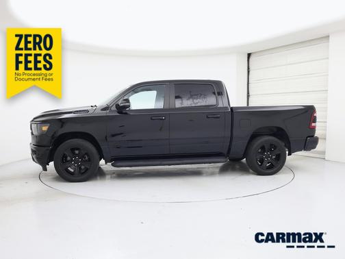Black 2024 RAM 1500 Bighorn
