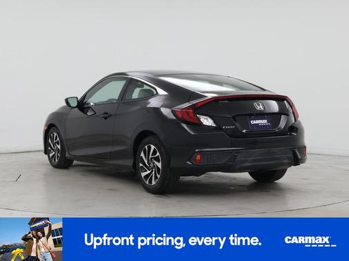 Black 2018 Honda Civic LX