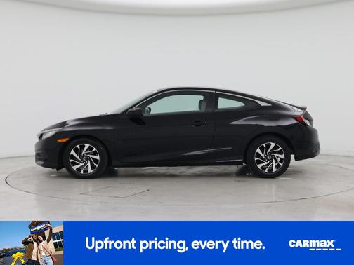 Black 2018 Honda Civic LX