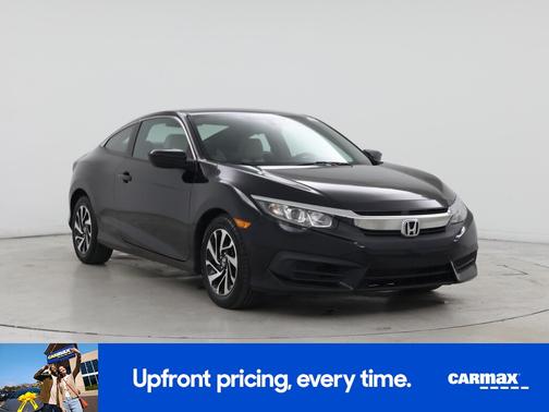 Black 2018 Honda Civic LX