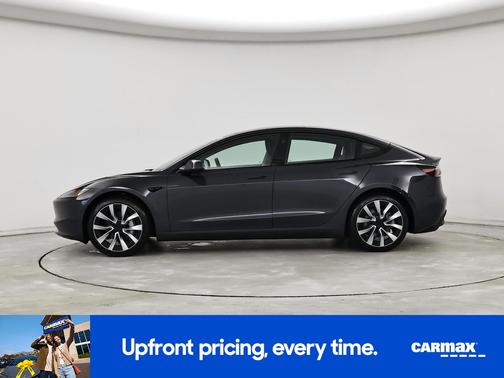 Gray 2025 Tesla Model 3 Long Range
