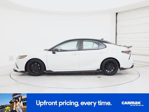 White 2023 Toyota Camry TRD