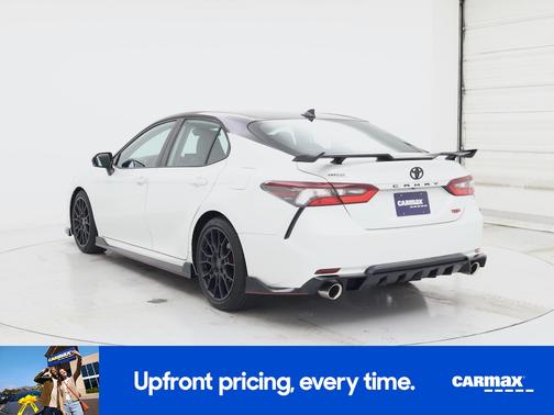 White 2023 Toyota Camry TRD