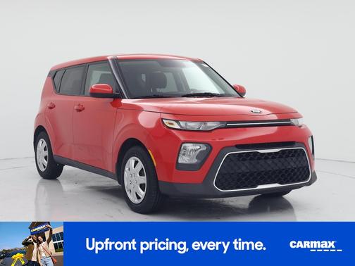 Red 2020 Kia Soul LX