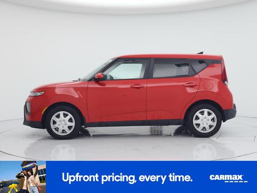Red 2020 Kia Soul LX