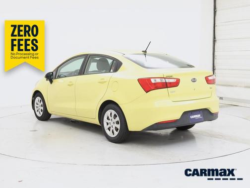 Yellow 2016 Kia Rio LX