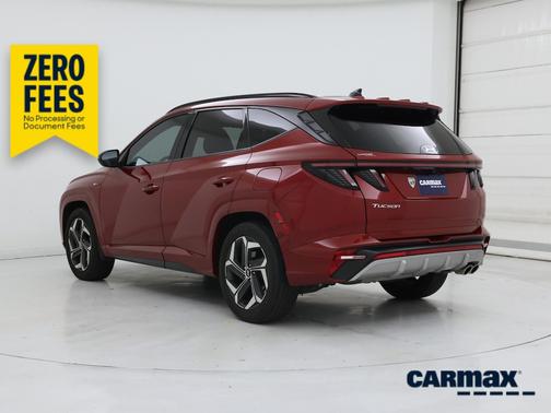 Red 2022 Hyundai TUCSON N Line
