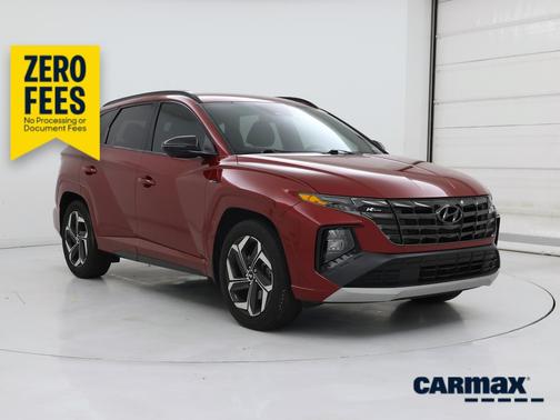 Red 2022 Hyundai TUCSON N Line