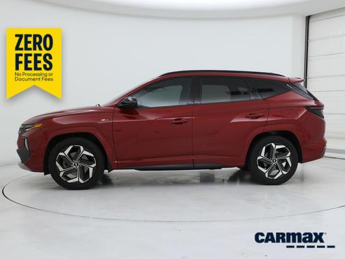 Red 2022 Hyundai TUCSON N Line