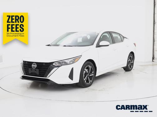 White 2024 Nissan Sentra SV