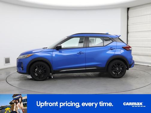 Blue 2024 Nissan Kicks SR