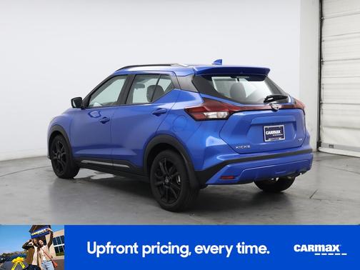 Blue 2024 Nissan Kicks SR