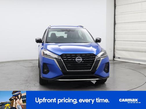 Blue 2024 Nissan Kicks SR