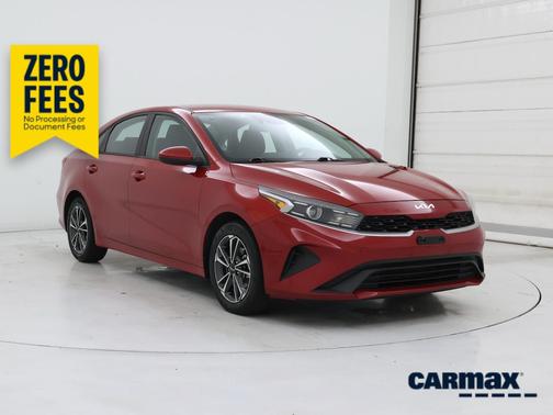 Red 2022 Kia Forte LXS
