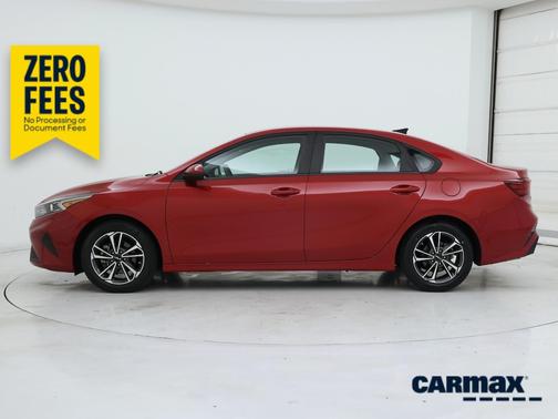 Red 2022 Kia Forte LXS