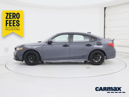 Gray 2023 Honda Civic LX