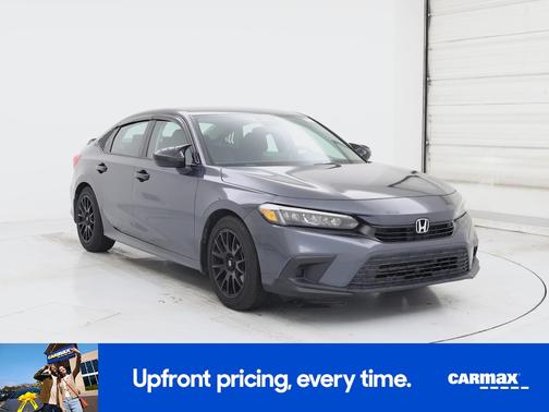 Gray 2023 Honda Civic LX