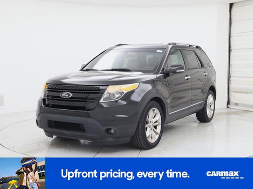 Black 2015 Ford Explorer XLT