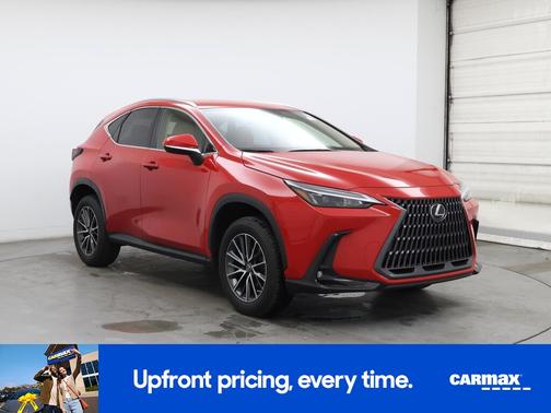 Red 2022 Lexus NX 250
