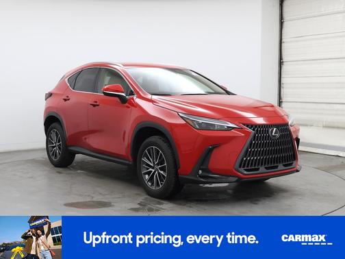 Red 2022 Lexus NX 250