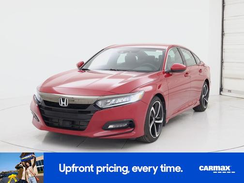 Red 2018 Honda Accord Sport