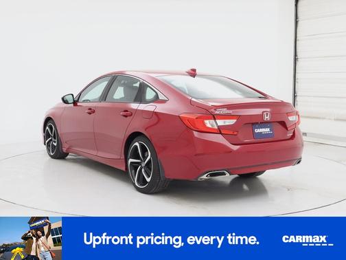 Red 2018 Honda Accord Sport