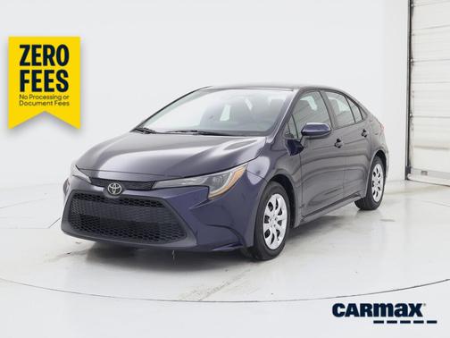 Blue 2022 Toyota Corolla LE