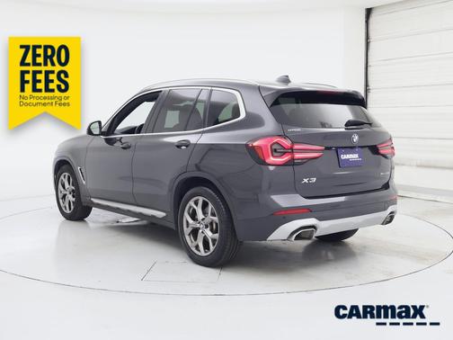Black 2022 BMW X3 sDrive30i