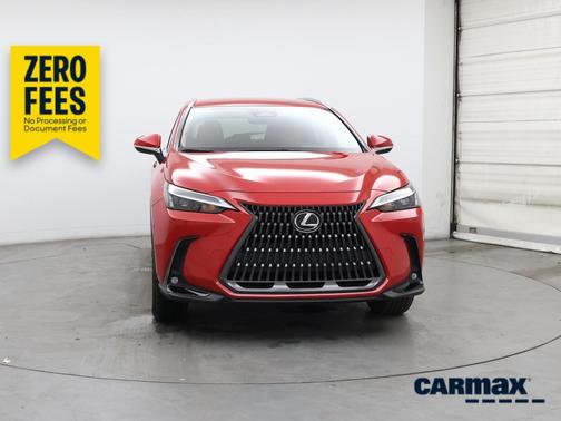 Red 2022 Lexus NX 250