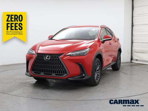 Red 2022 Lexus NX 250