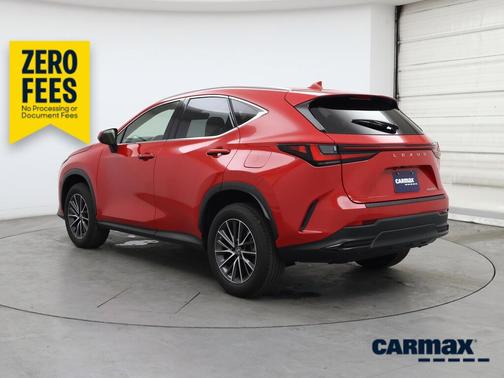 Red 2022 Lexus NX 250