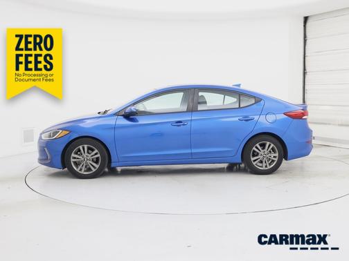 Blue 2018 Hyundai ELANTRA Value Edition