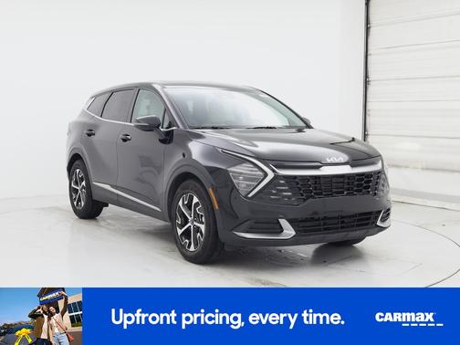 Black 2025 Kia Sportage EX