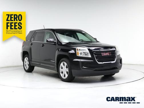 Black 2017 GMC Terrain SLE