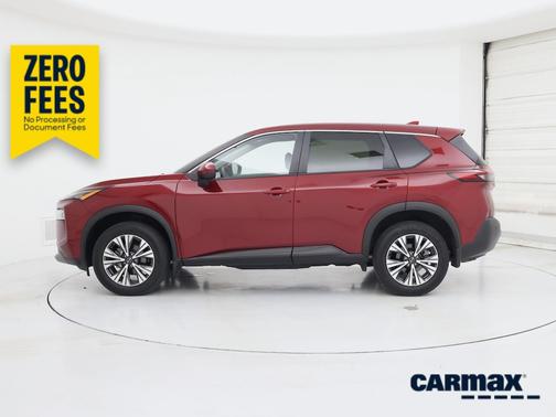 Red 2023 Nissan Rogue SV