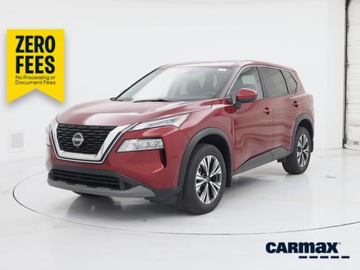 Red 2023 Nissan Rogue SV