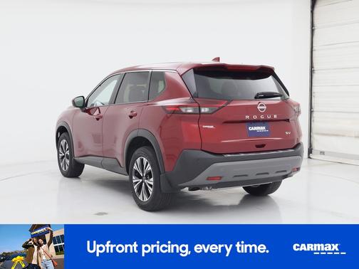 Red 2023 Nissan Rogue SV