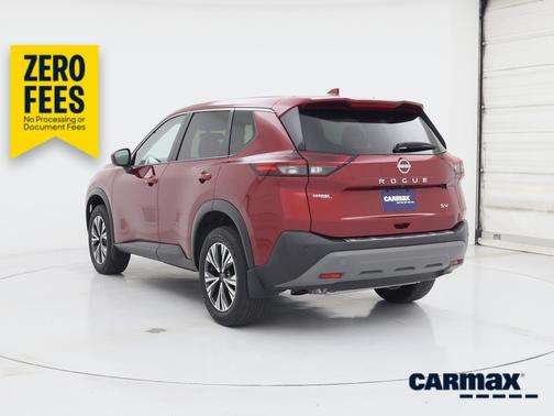 Red 2023 Nissan Rogue SV