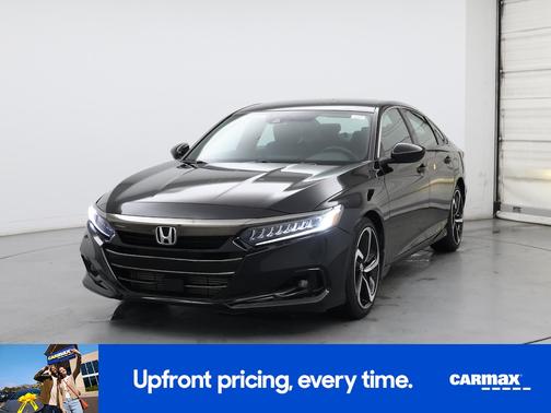 Black 2022 Honda Accord Sport