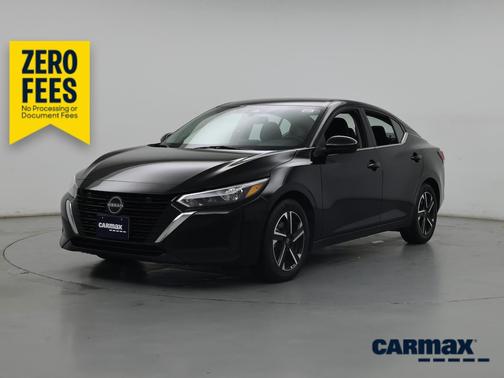 Black 2024 Nissan Sentra SV
