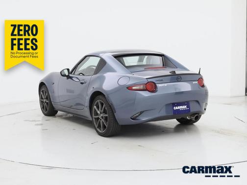 Blue 2017 Mazda MX-5 Miata RF Grand Touring