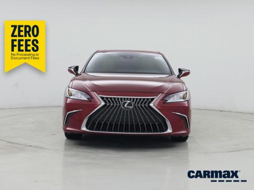 Red 2025 Lexus ES 350