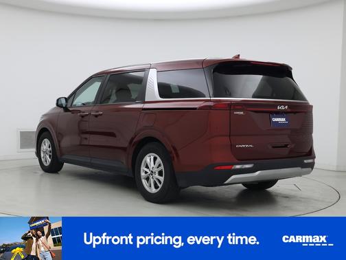 Red 2024 Kia Carnival LX Seat Package